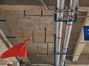 阳曲管廊支架的安装方法